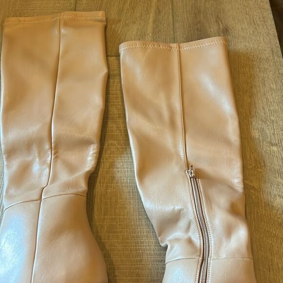 New Free People x Jeffrey Campbell Daphne Second Skin Platform Boots US 10 - Picture 8 of 13